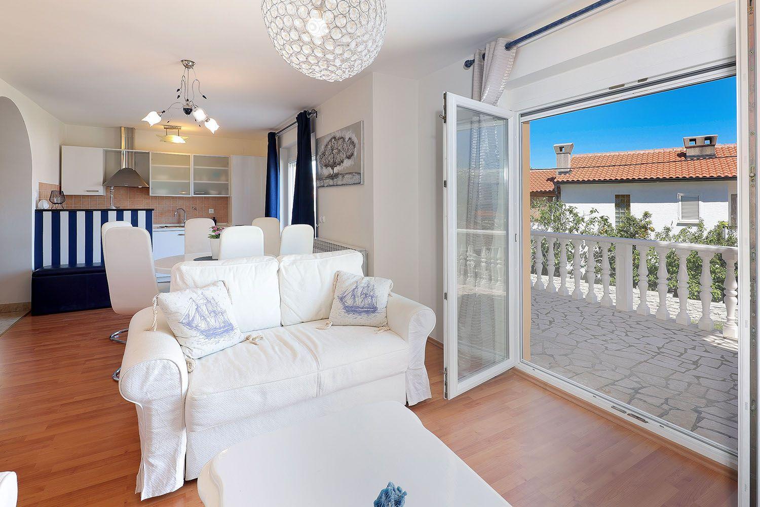Moro Vrbnik Apartment Стая снимка